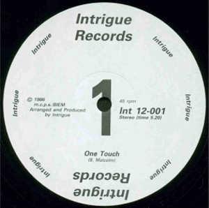 Front Cover Single Intrigue - One Touch