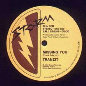 Front Cover Single Tranzit - Missing You
