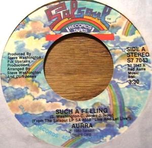 Front Cover Single Aurra - Such A Feeling