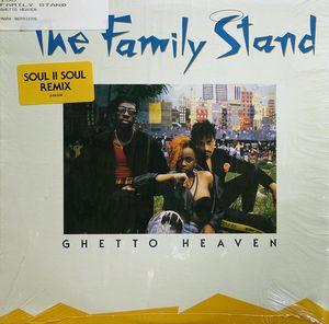 Front Cover Single The Family Stand - Ghetto Heaven