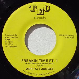 Front Cover Single Asphalt Jungle - Freakin' Time Pt. 1