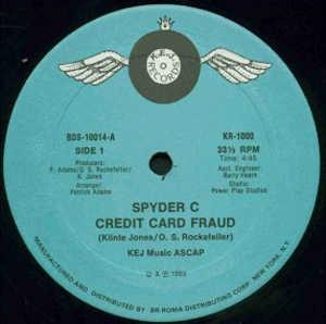 Front Cover Single Spyder C - Credit Card Fraud