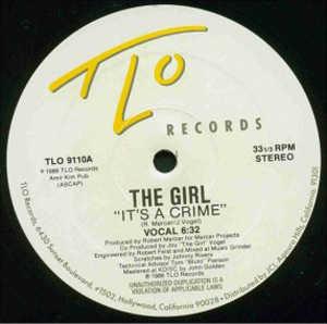Front Cover Single The Girl - It's A Crime