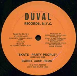 Front Cover Single Bobby Cash Redd - Skate - Party People