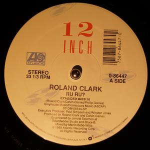 Front Cover Single Roland Clark - Ru Ru?