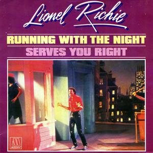 Front Cover Single Lionel Richie - Running With The Night