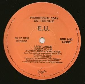 Front Cover Single E.u. - Livin' Large