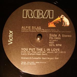 Front Cover Single Alfie Silas - You Put The L In Love