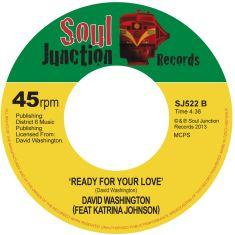 Front Cover Single David Washington - Ready For Love