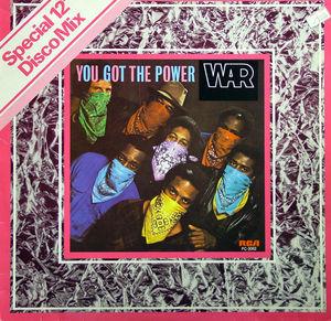 Front Cover Single War - You Got The Power