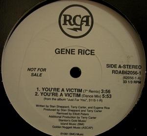 Front Cover Single Gene Rice - You're A Victim