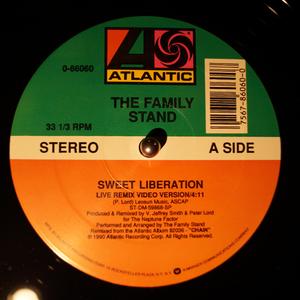 Front Cover Single The Family Stand - Sweet Liberation