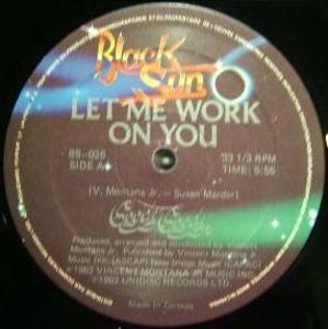 Front Cover Single Goody Goody - Let Me Work On You