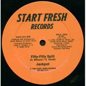 Front Cover Single Jackpot - Fifty-Fifty Split