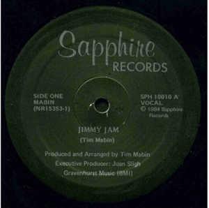 Front Cover Single Tim Mabin - Jimmy Jam