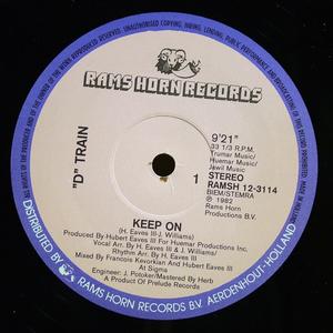 Front Cover Single D-train - Keep On