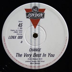 Front Cover Single Change - The Very Best In You