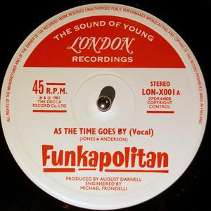 Front Cover Single Funkapolitan - As The Time Goes By