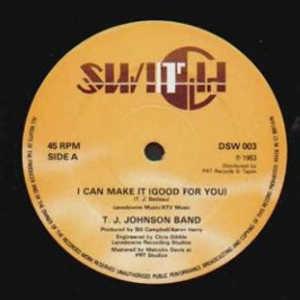 Front Cover Single T.j. Johnson Band - I Can Make It