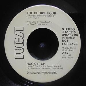 Front Cover Single The Choice Four - Hook It Up