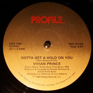 Front Cover Single Vivian Prince - Gotta Get A Hold On You