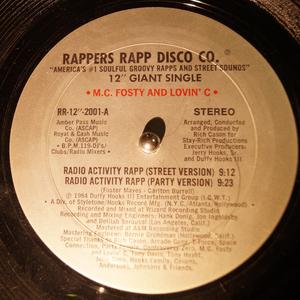 Front Cover Single Arcade Gang - Radio Activity Rapp