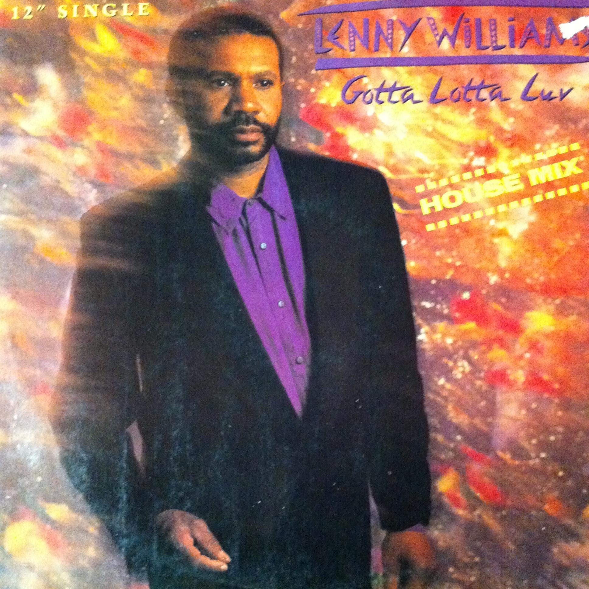 Front Cover Single Lenny Williams - Gotta Lotta Luv