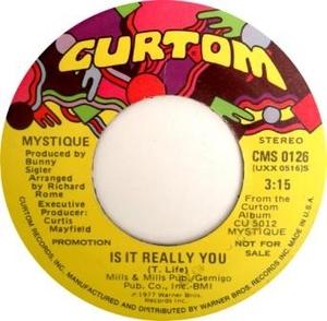 Front Cover Single Mystique - Is It Really You