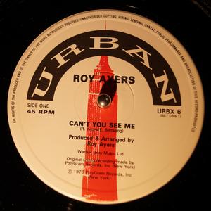 Front Cover Single Roy Ayers - Can't You See Me
