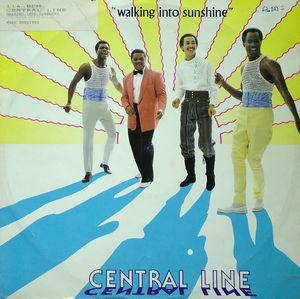 Front Cover Single Central Line - Walking Into Sunshine