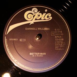 Front Cover Single Darnell Williams - Better Man