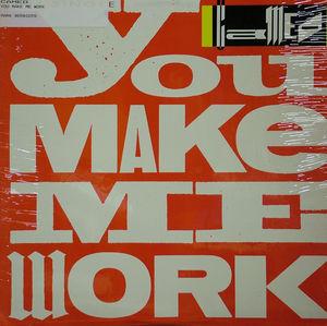 Front Cover Single Cameo - You Make Me Work