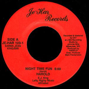 Front Cover Single Harold - Night Time Fun