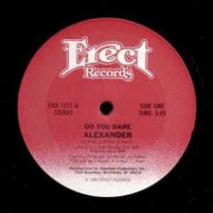 Front Cover Single Alexander - Do You Dare
