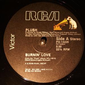 Front Cover Single Plush - Burning Love