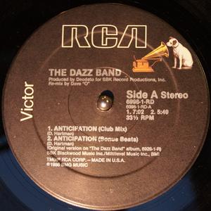 Front Cover Single The Dazz Band - Anticipation
