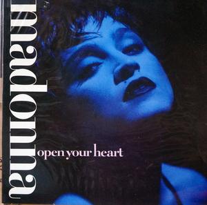 Front Cover Single Madonna - Open Your Heart