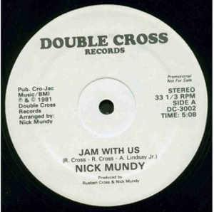 Front Cover Single Nick Mundy - Jam With Us