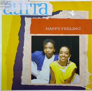Front Cover Single Aurra - Happy Feeling