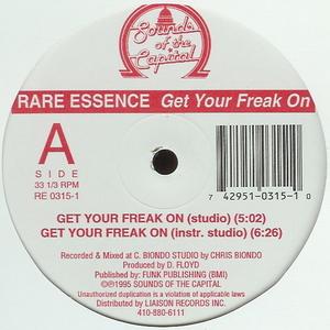 Front Cover Single Rare Essence - Get Your Freak On