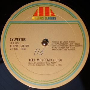 Front Cover Single Sylvester - Tell Me