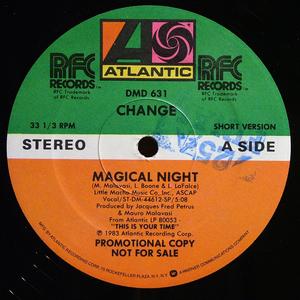 Front Cover Single Change - Magical Night