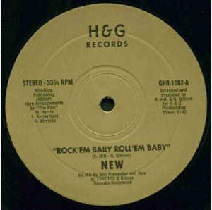 Front Cover Single New - Rock 'Em Baby Roll 'Em Baby