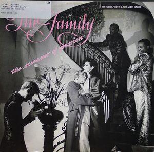 Front Cover Single The Family - Screams Of Passion