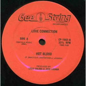 Front Cover Single Love Connection - Hot Blood