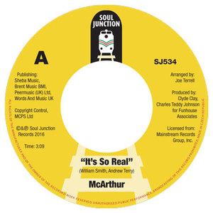 Front Cover Single Mcarthur - It’s So Real