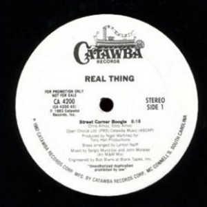 Front Cover Single The Real Thing - Street Corner Boogie