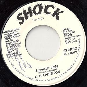 Front Cover Single C.b. Overton - Superstar Lady
