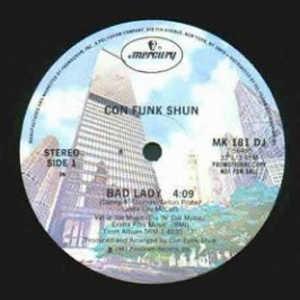 Front Cover Single Con Funk Shun - Bad Lady