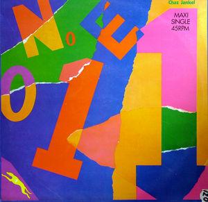 Front Cover Single Chaz Jankel - No. 1